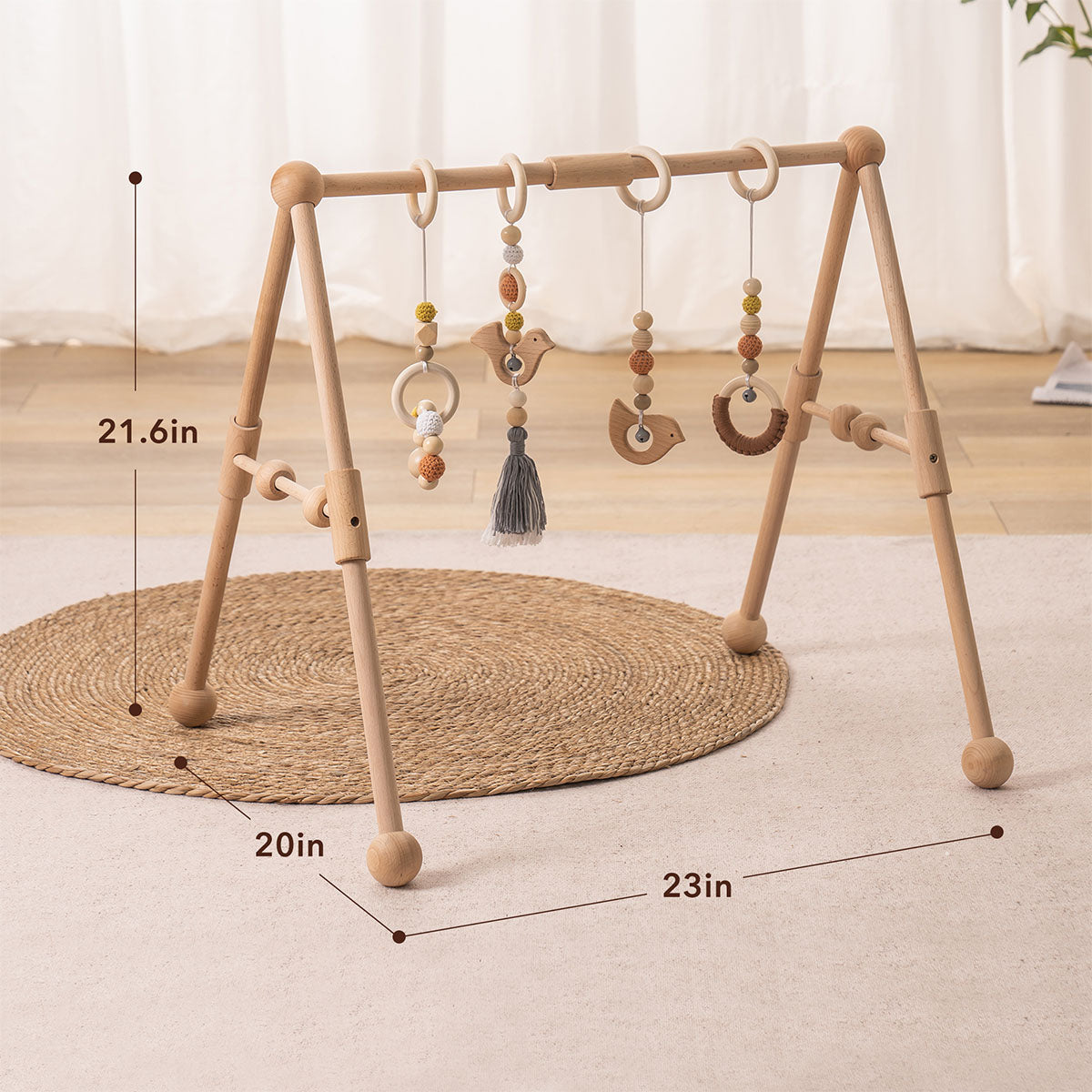 Wooden Baby Gym