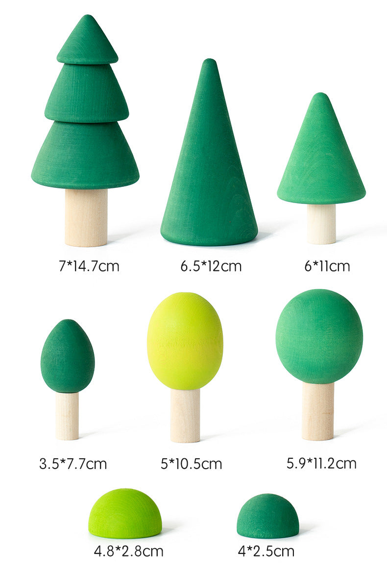 Mini Forest Rainbow Blocks