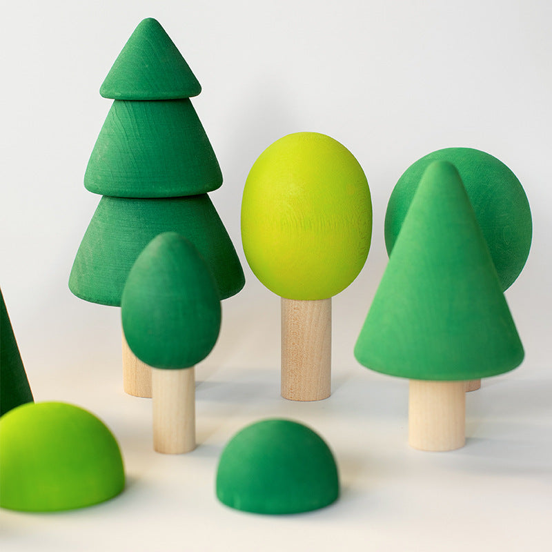 Mini Forest Rainbow Blocks