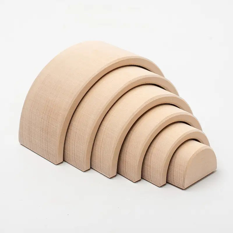 Mini Wooden Rainbow Stacker