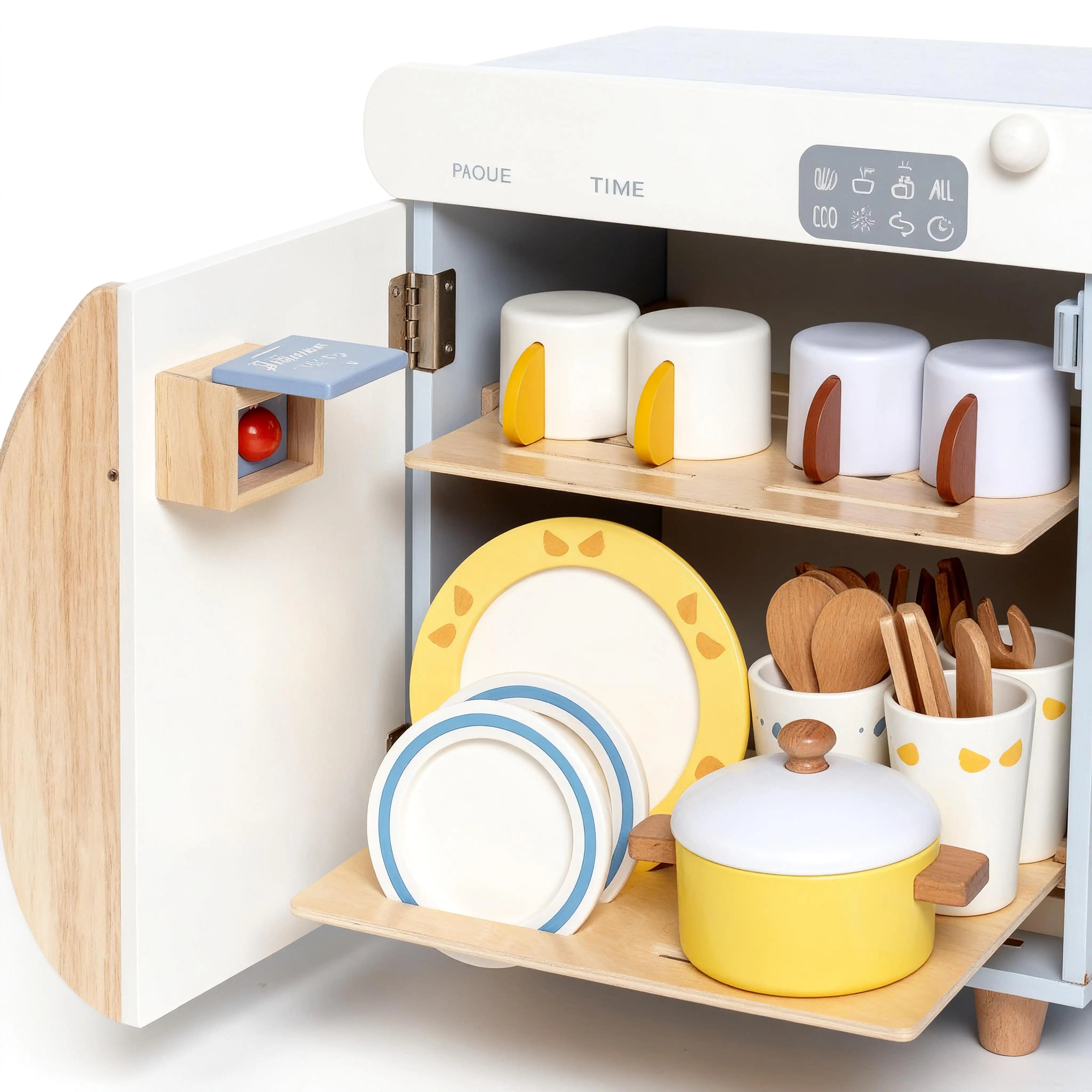 Eco-Friendly Wooden Dishwasher