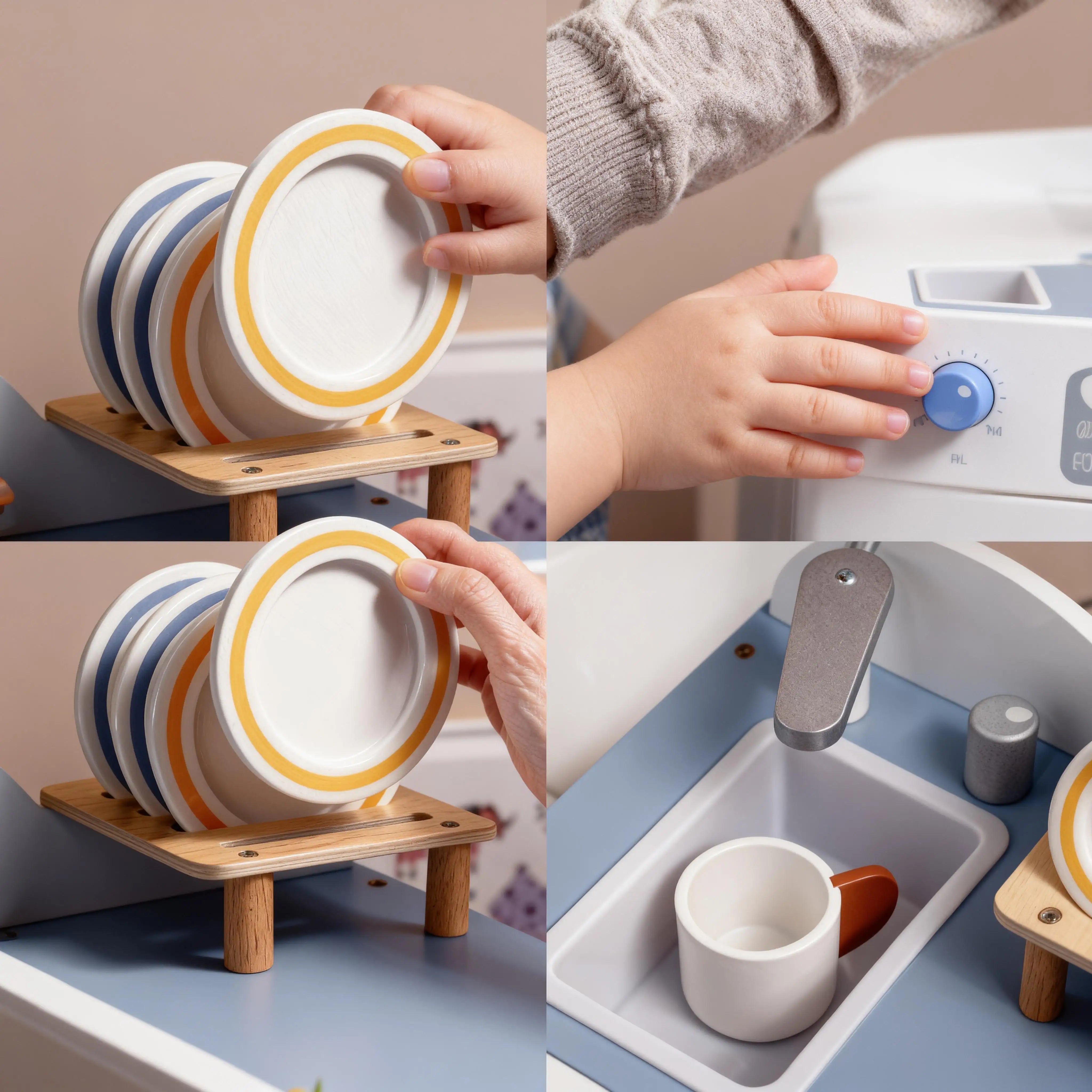 Eco-Friendly Wooden Dishwasher