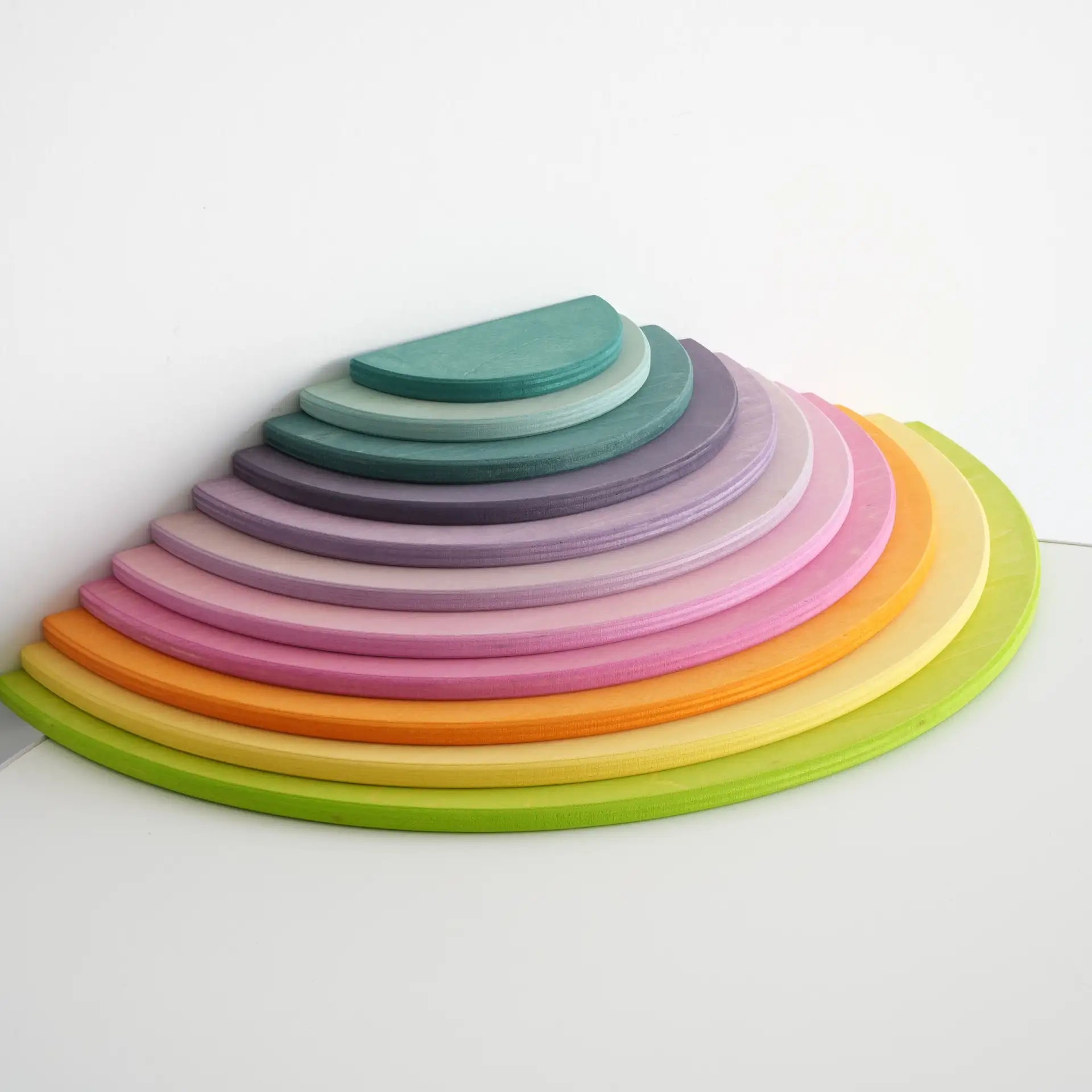 Wooden Rainbow Stacker – Large Montessori Toy