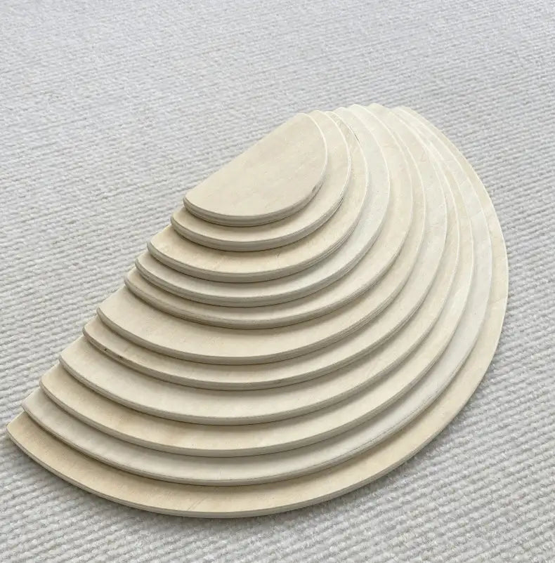 Wooden Rainbow Stacker – Large Montessori Toy