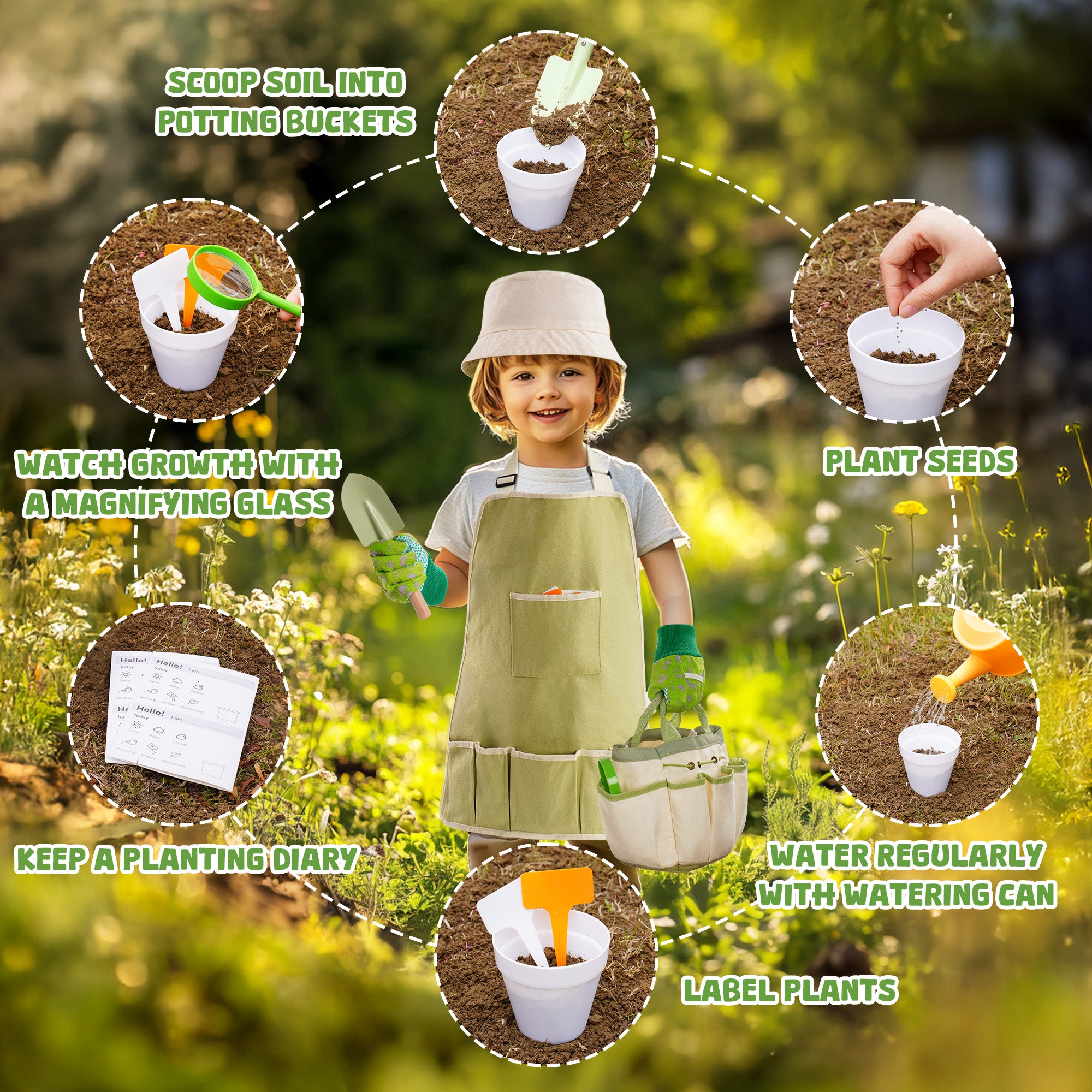 Kid Gardening Set