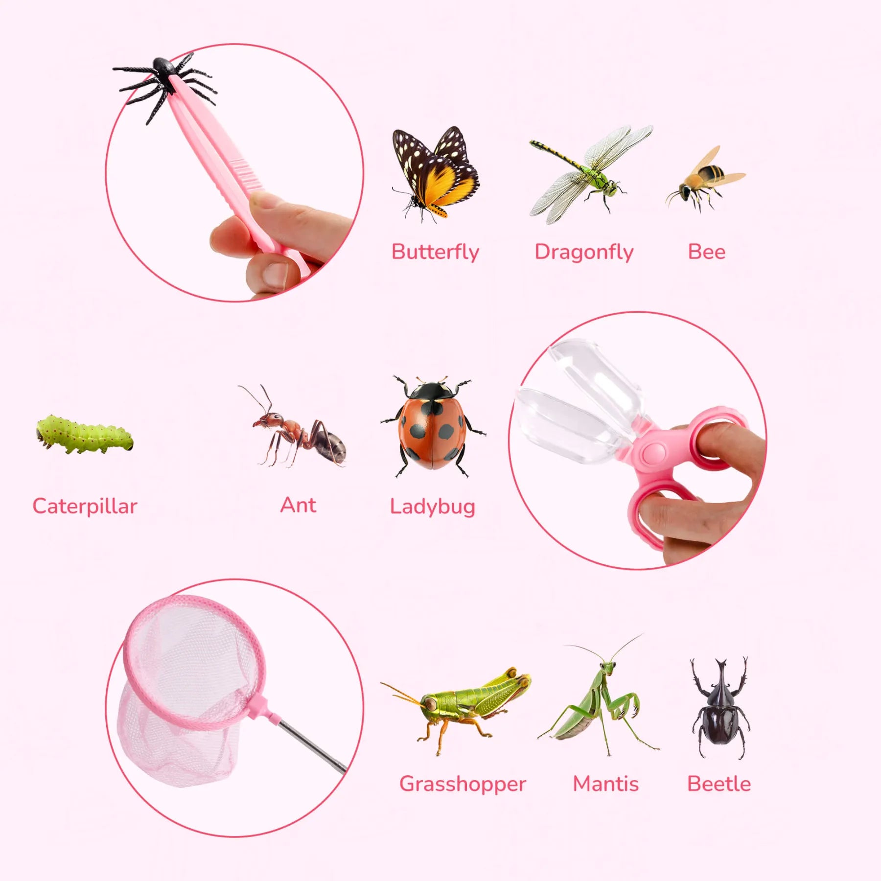 Outdoor Kids Explorer Kit – Pink Adventure Set