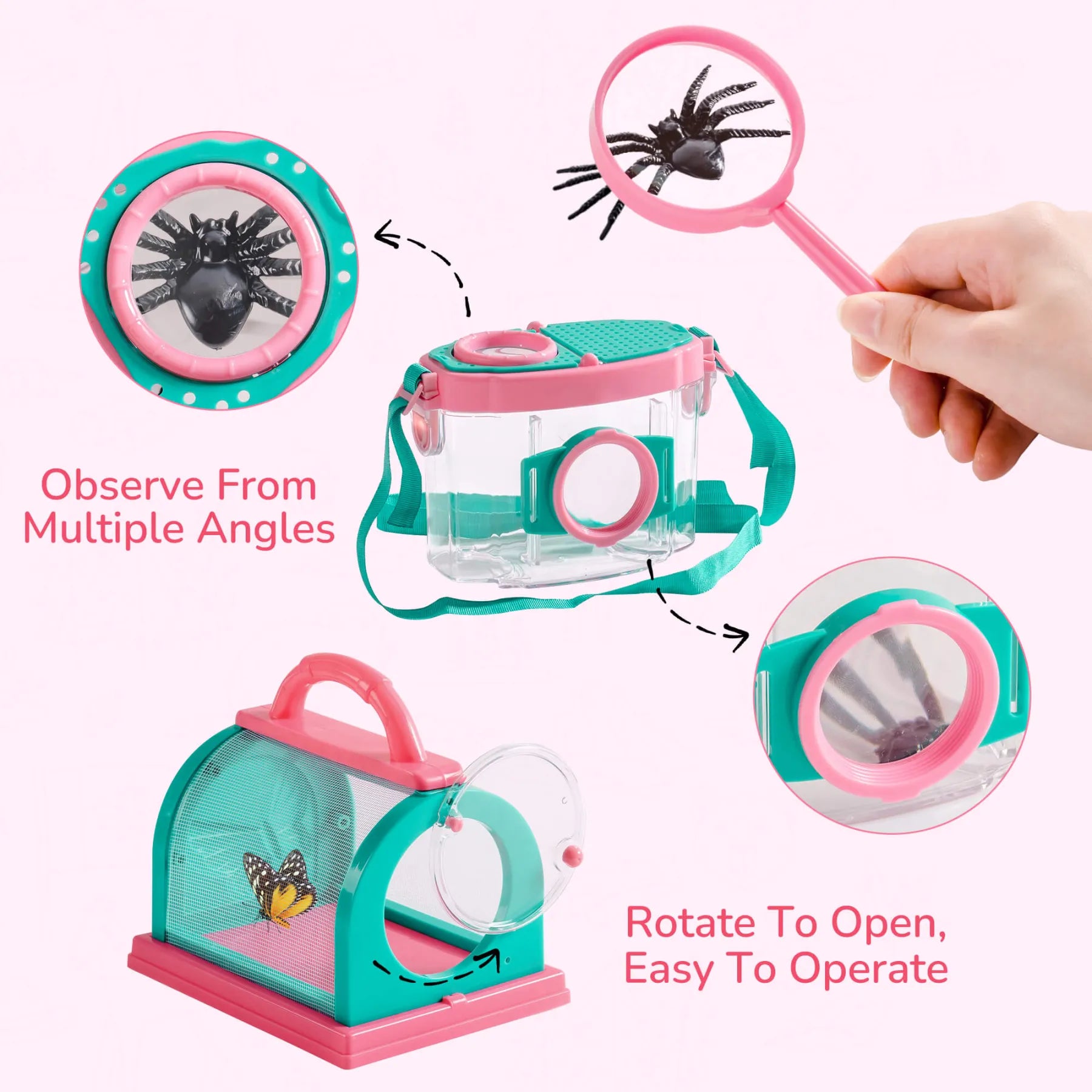 Outdoor Kids Explorer Kit – Pink Adventure Set