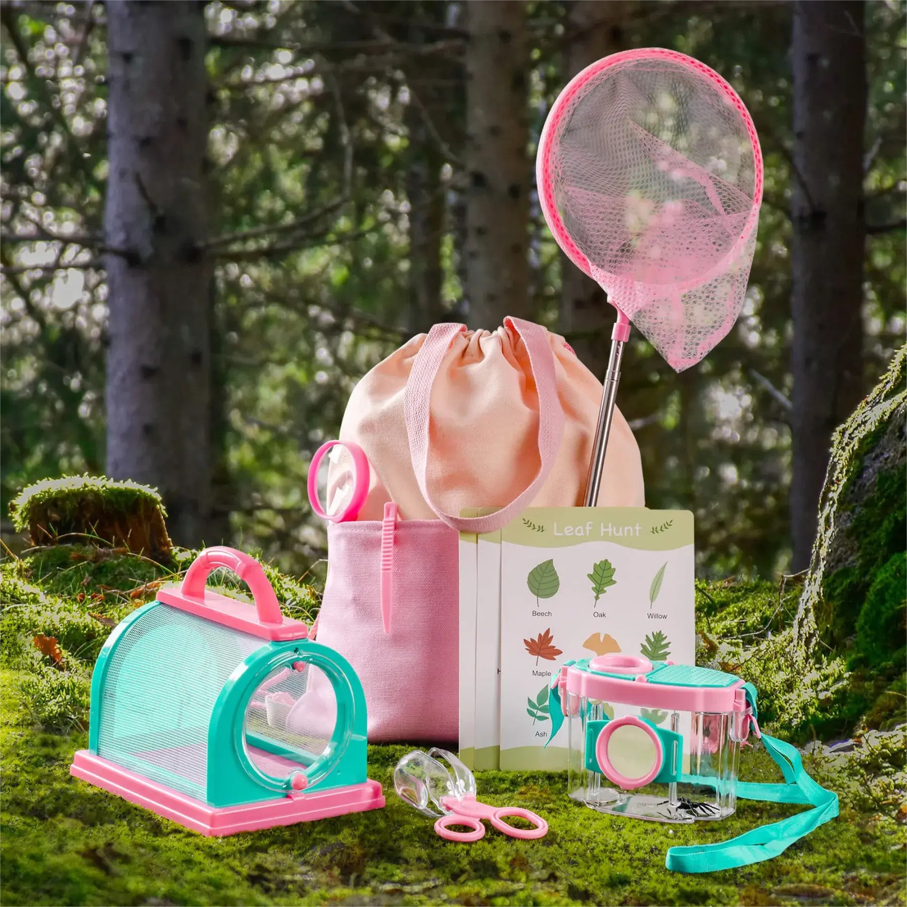 Outdoor Kids Explorer Kit – Pink Adventure Set