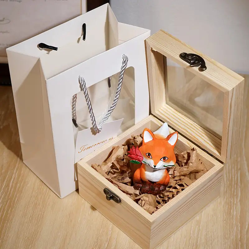 Handmade Wooden Snake & Elephant