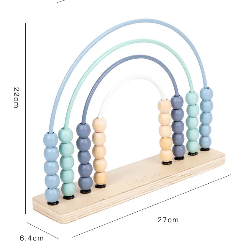 Wooden Counting Bead Frame for Kids
