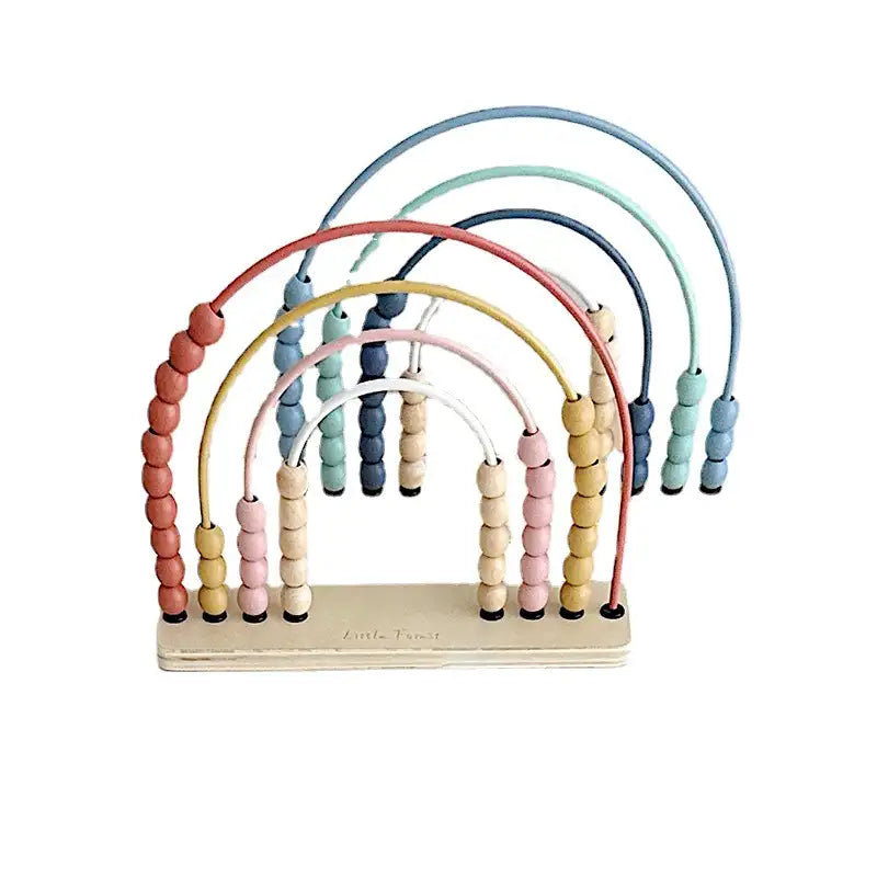 Wooden Counting Bead Frame for Kids