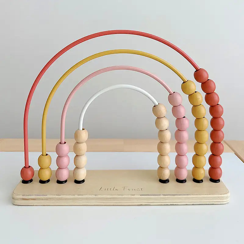 Wooden Counting Bead Frame for Kids
