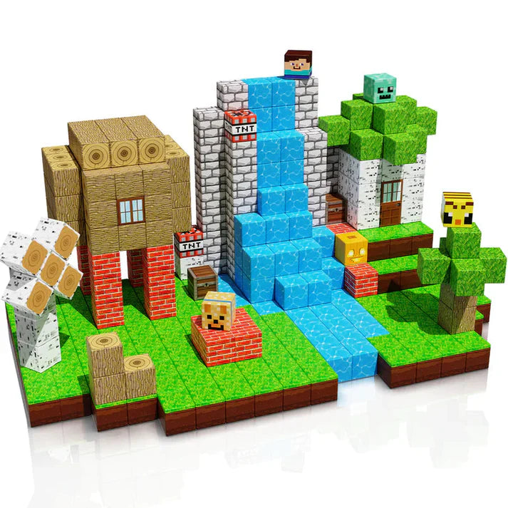 Magnetic Minecraft Blocks