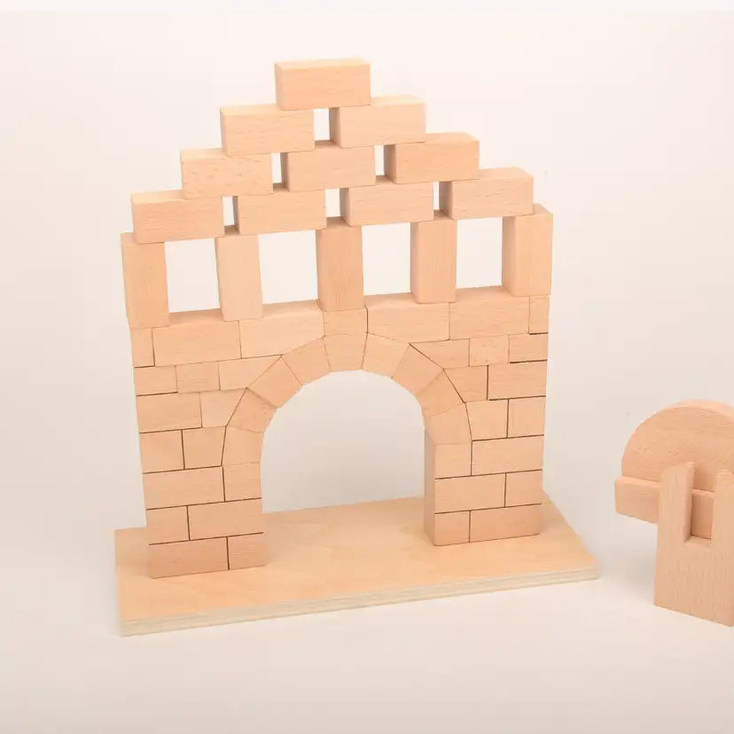 Natural Wooden Building Blocks