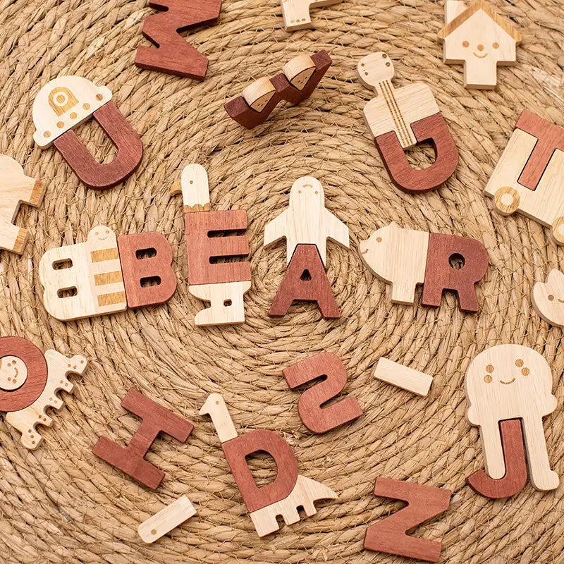 Ensemble de jouets en bois de qualité supérieure