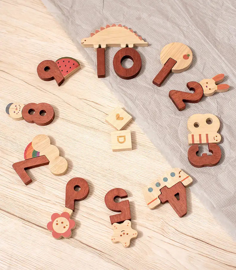 Ensemble de jouets en bois de qualité supérieure
