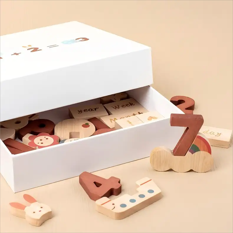 Ensemble de jouets en bois de qualité supérieure