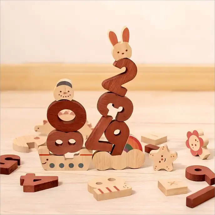 Ensemble de jouets en bois de qualité supérieure