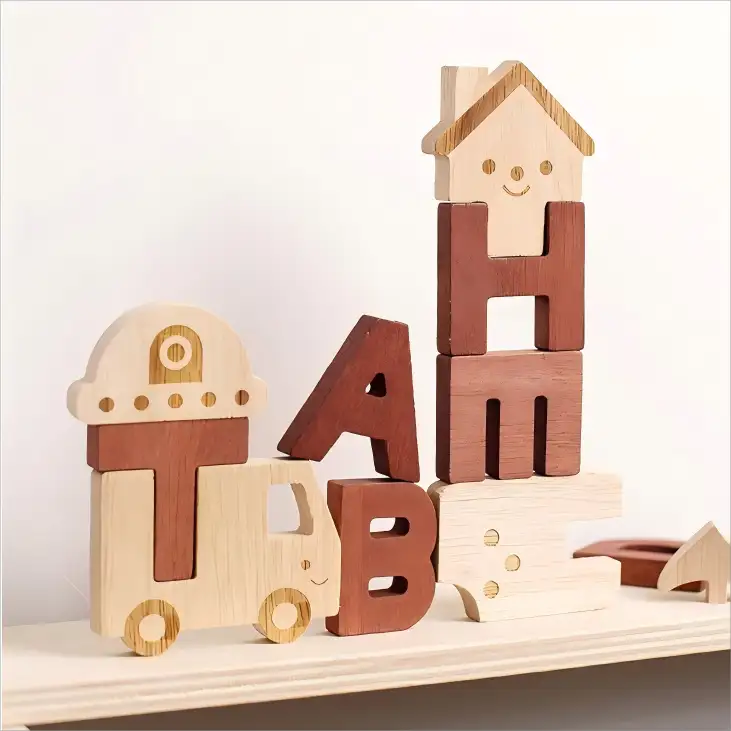 Ensemble de jouets en bois de qualité supérieure