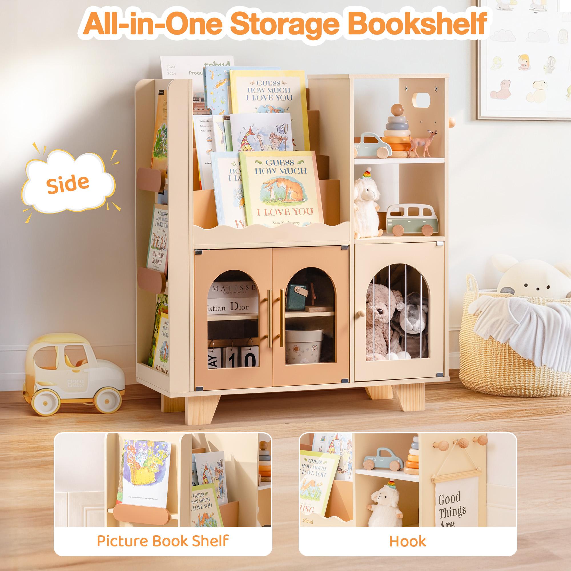 Wooden Toy Organizer