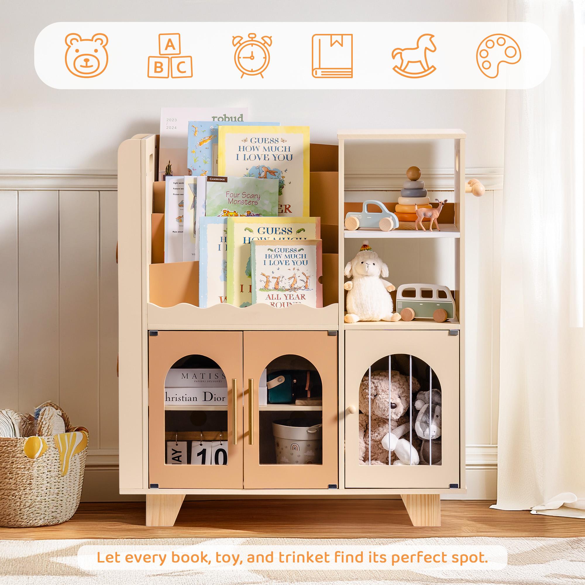 Wooden Toy Organizer
