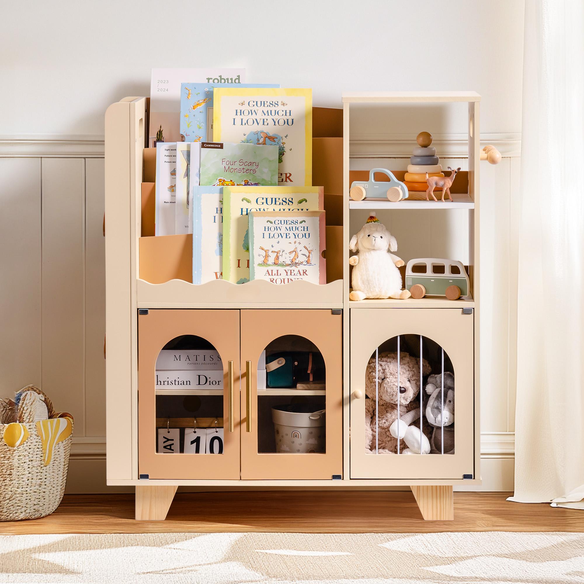 Wooden Toy Organizer