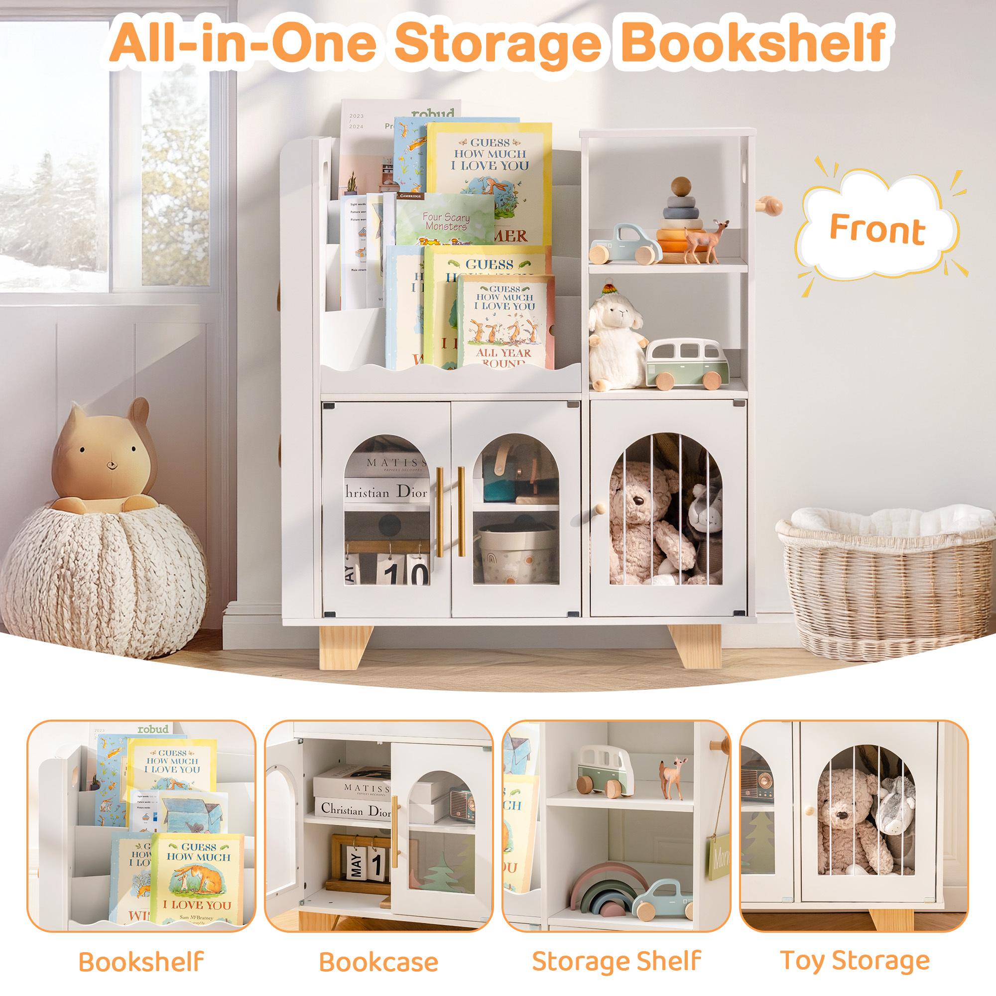 Wooden Toy Organizer