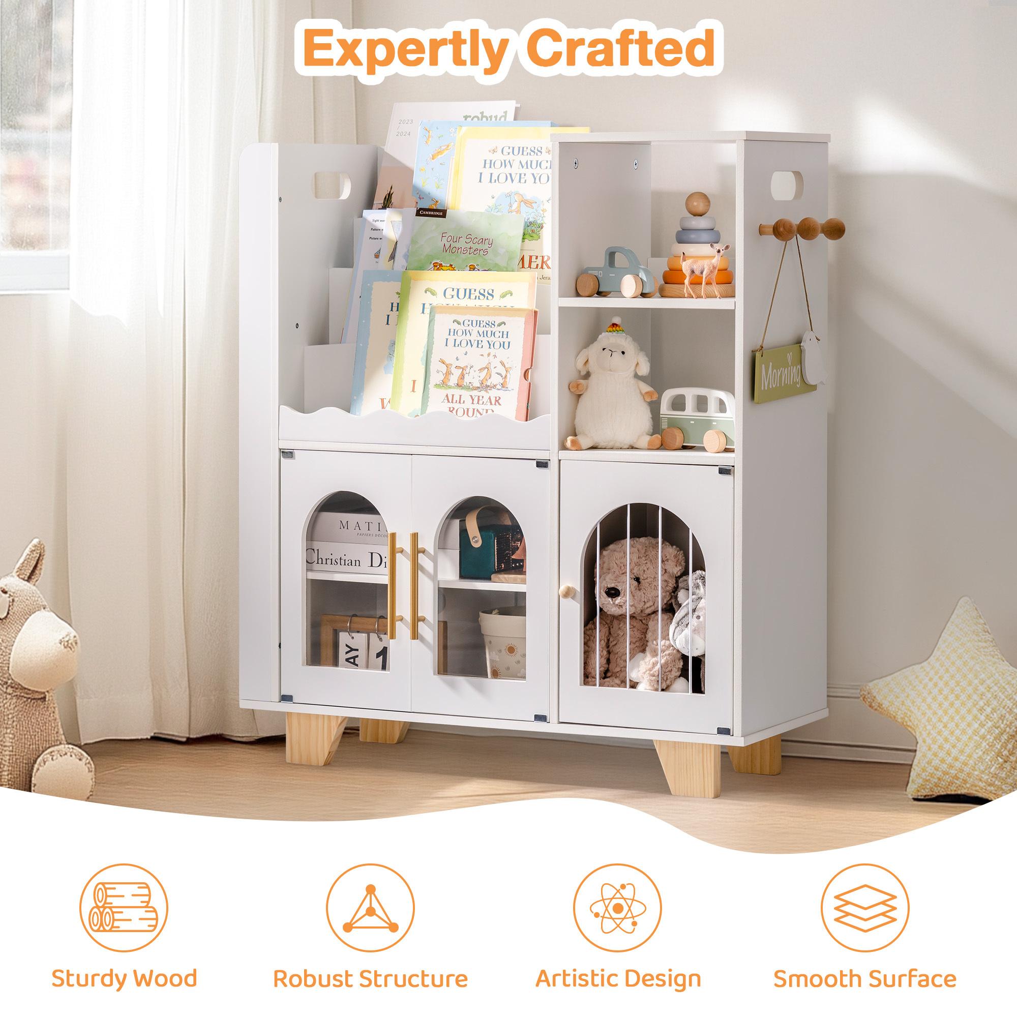 Wooden Toy Organizer