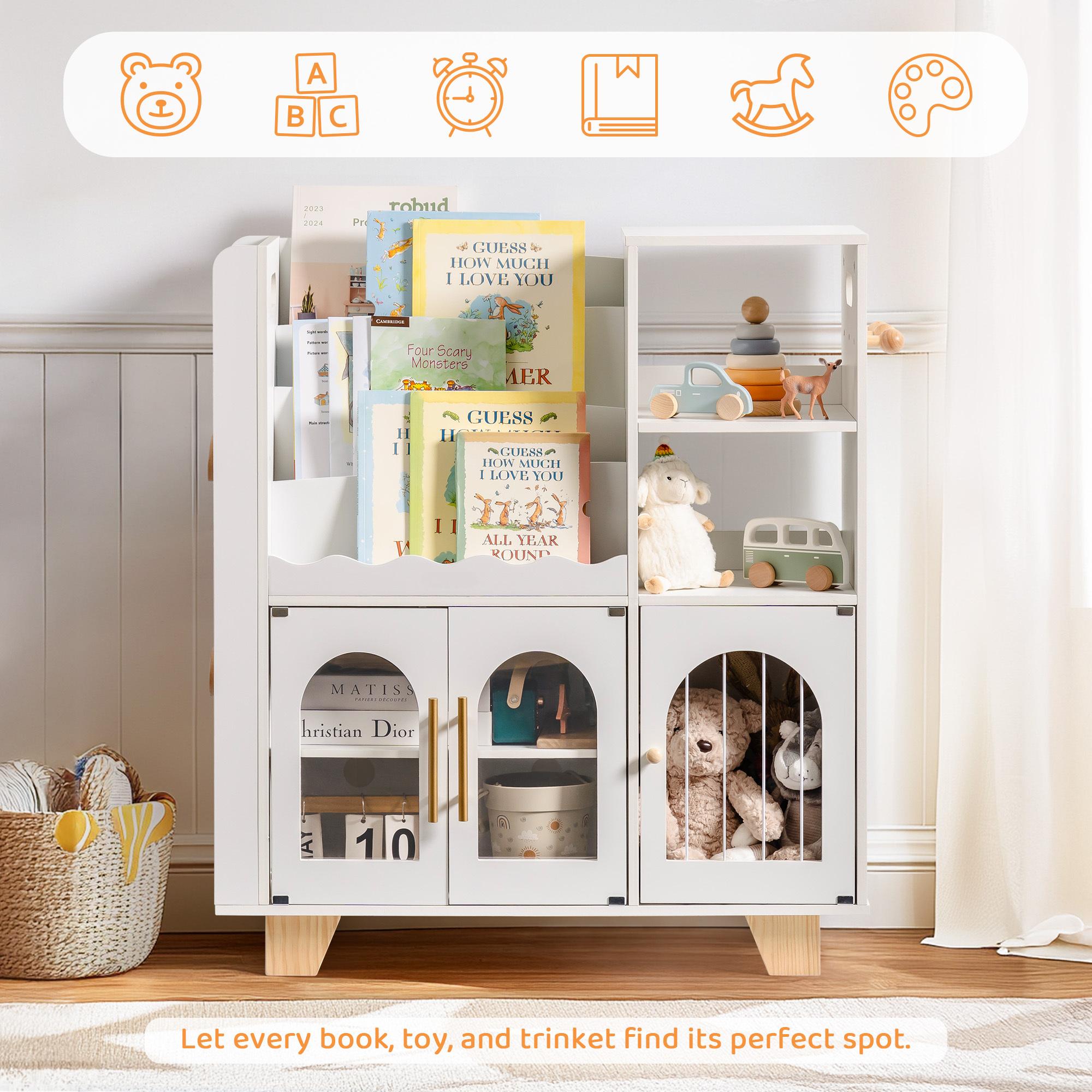 Wooden Toy Organizer