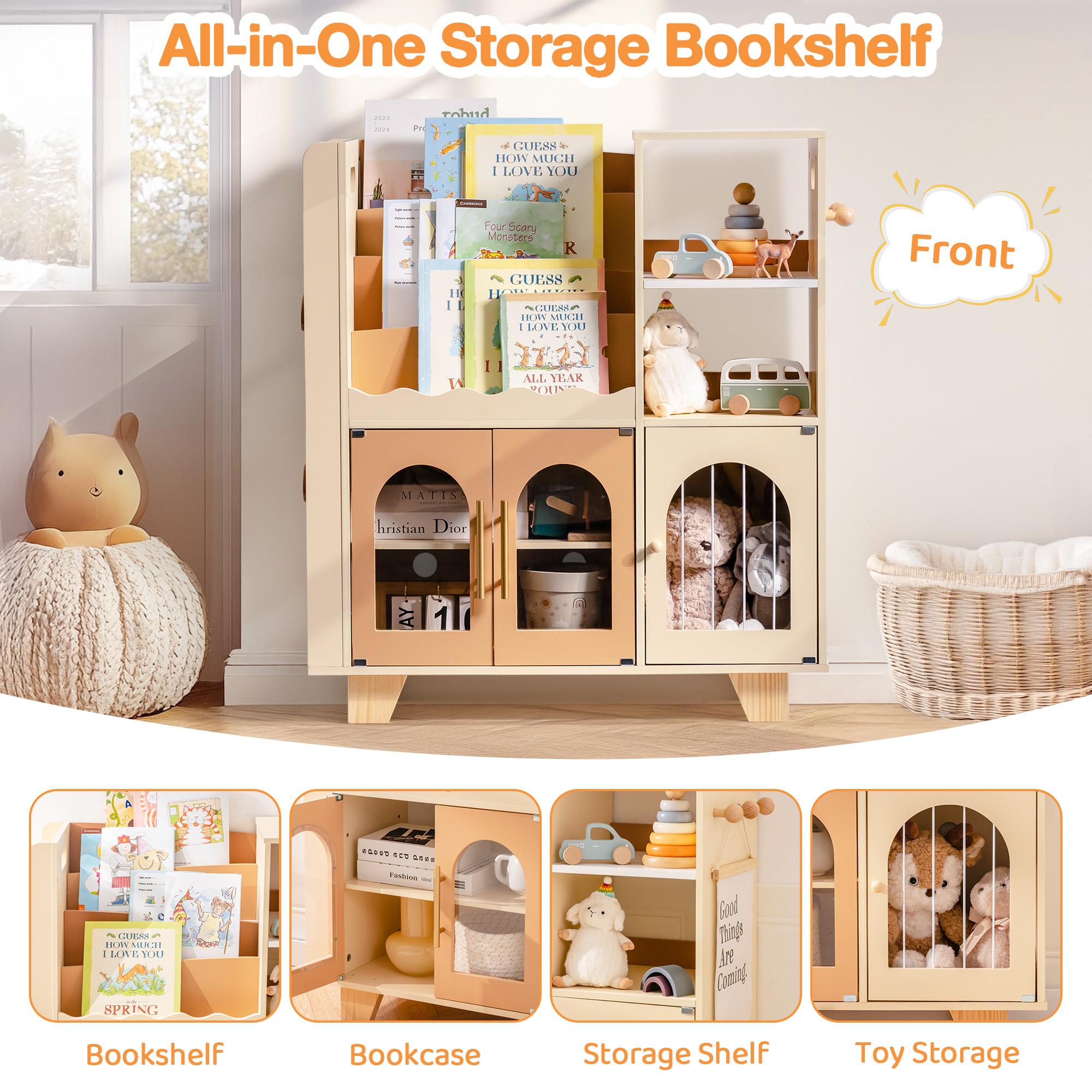Wooden Toy Organizer