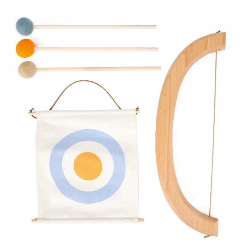 Wooden Archery Play Set for Kids - Lunamoa