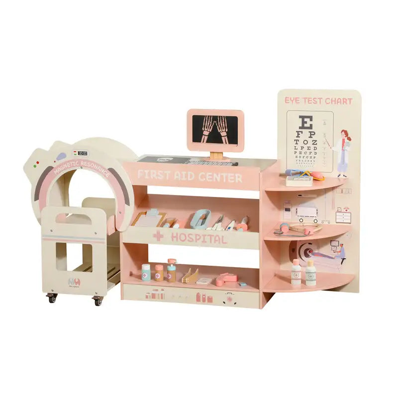 Wooden Doctor Pretend Play Set