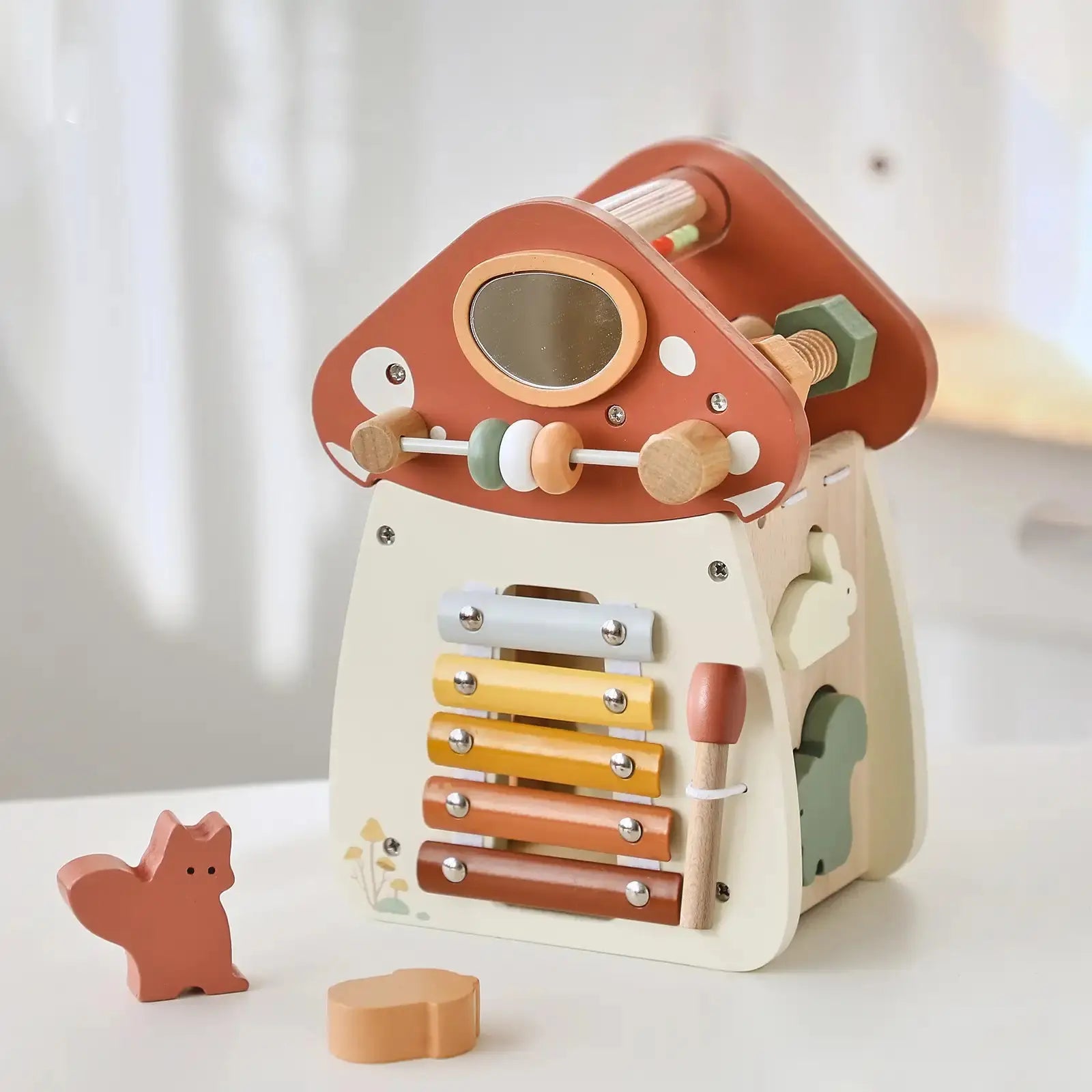 Montessori Wooden Tool Set Toddler Wood Toys - Main Image