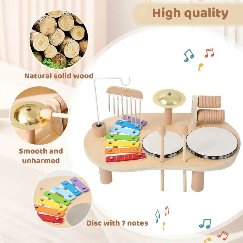 Instruments de musique en bois