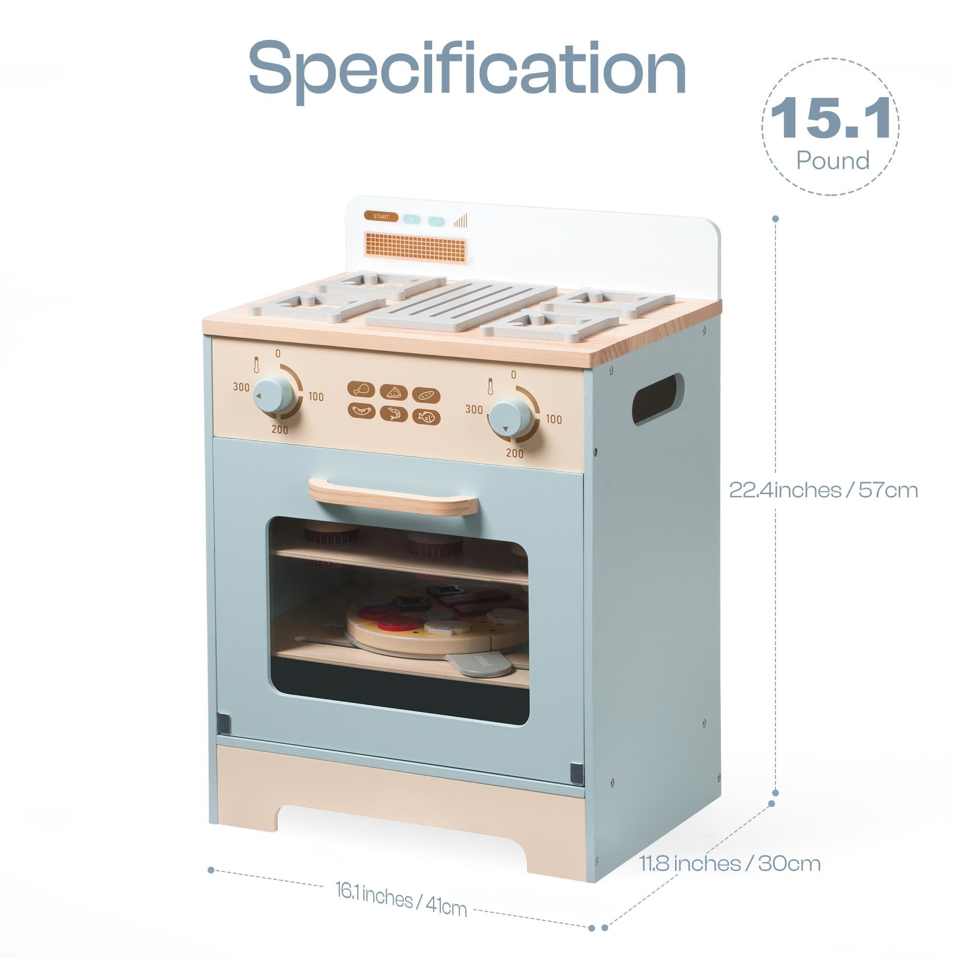 Ensemble de cuisine en bois