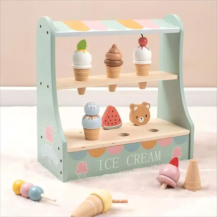 Jouets de cuisine en bois