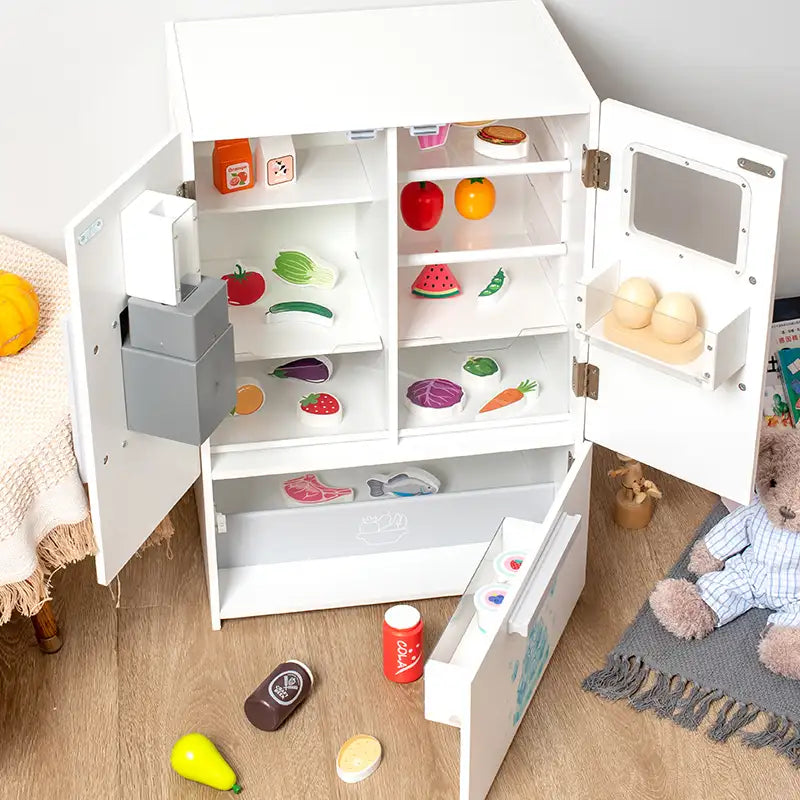 Learn & Play Wooden Kitchen Toy