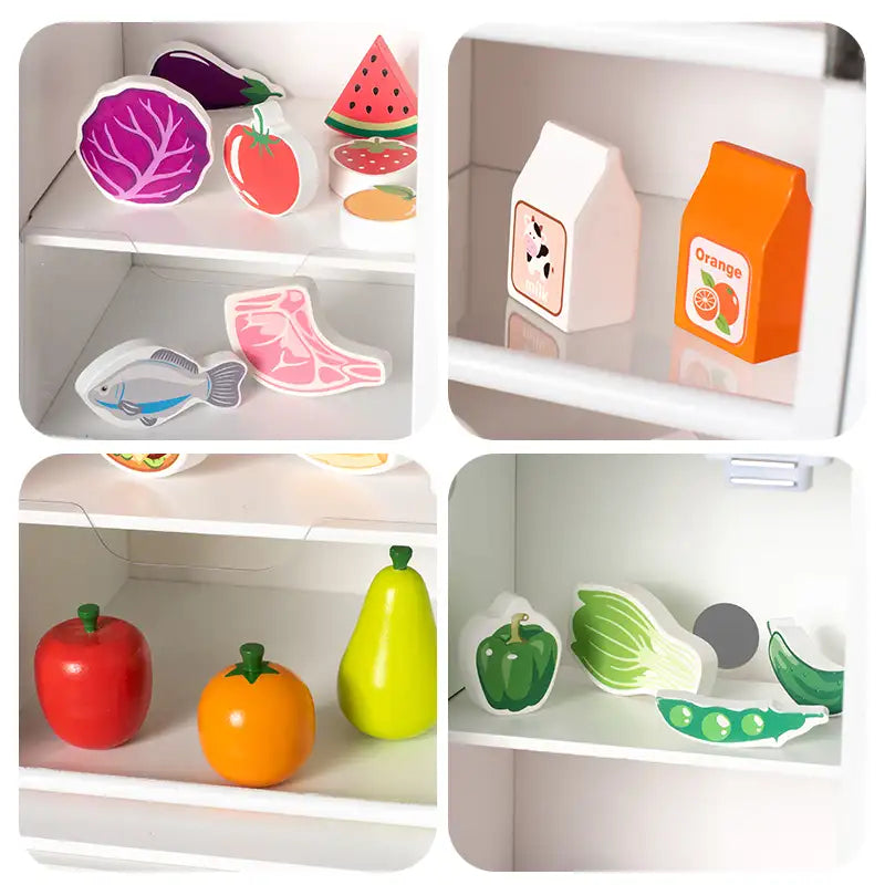 Learn & Play Wooden Kitchen Toy