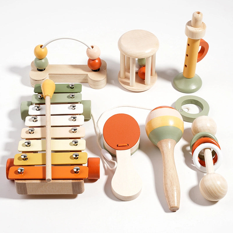 Wooden Baby Musical Instruments Set