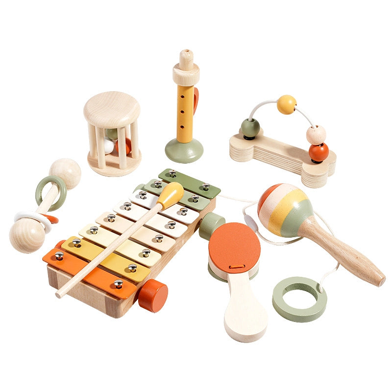 Wooden Baby Musical Instruments Set