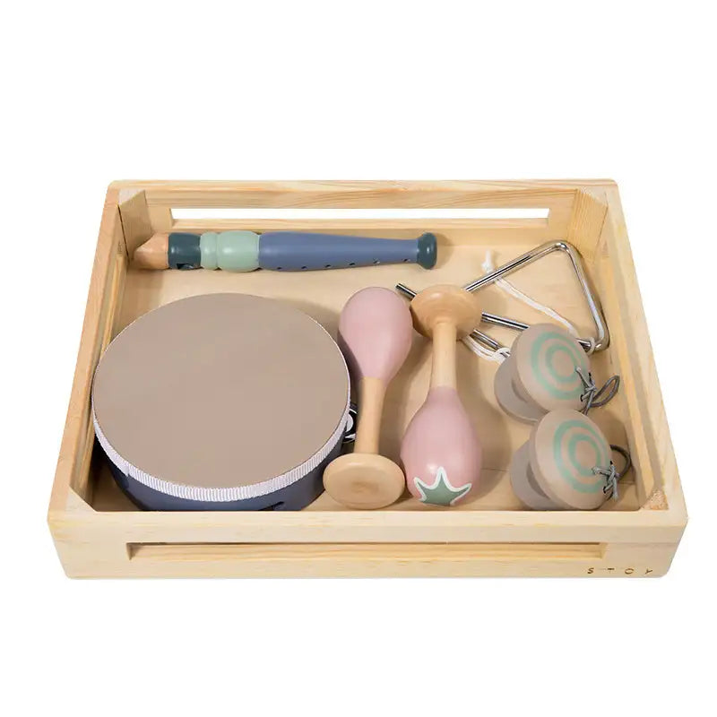 Wooden Percussion Music Toy Set - Lunamoa