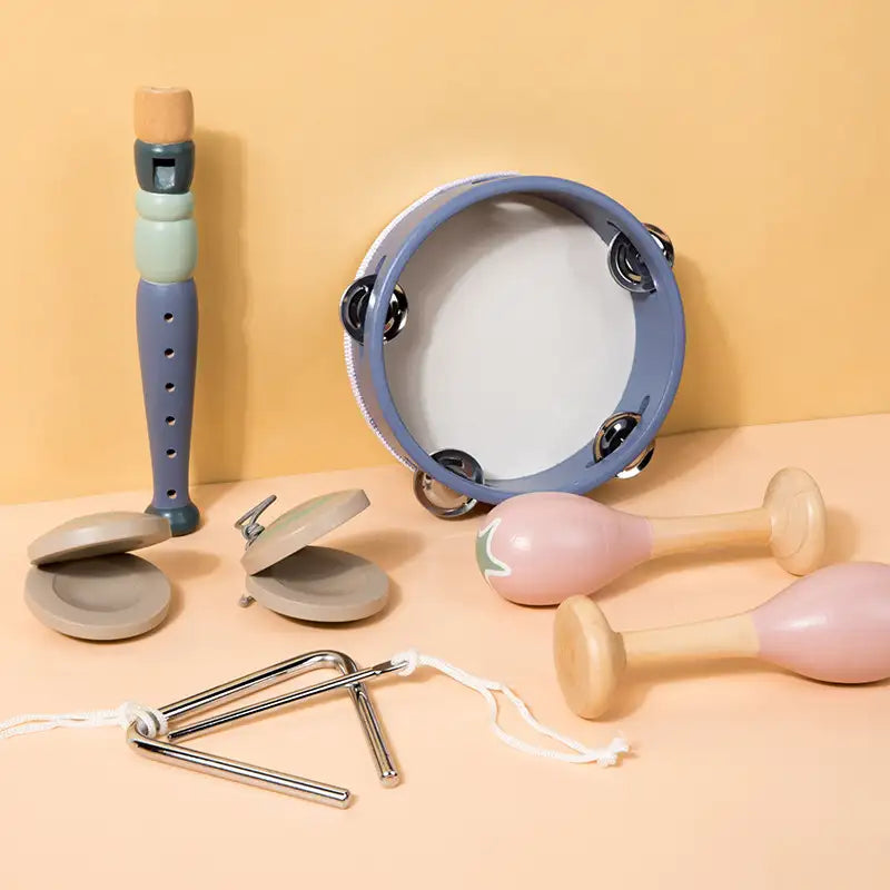 Wooden Percussion Music Toy Set - Lunamoa