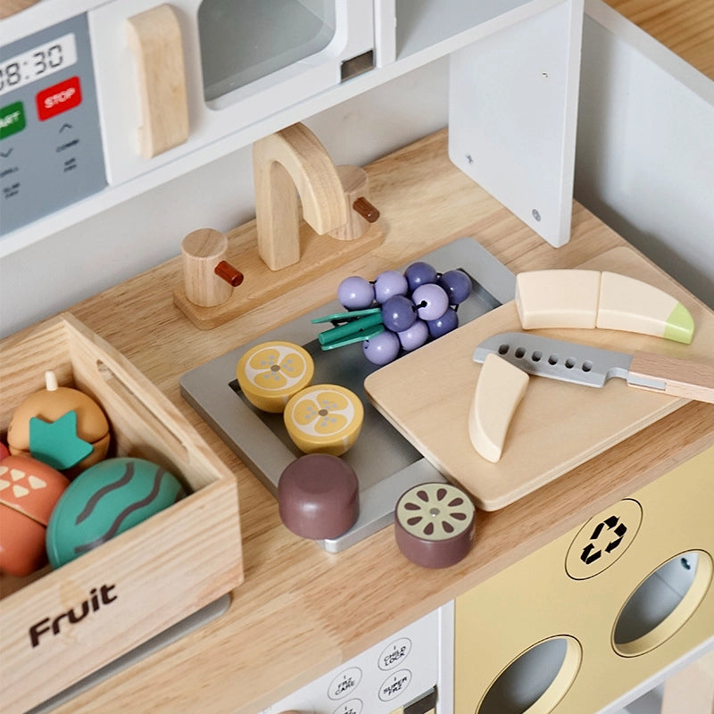 Ensemble de cuisine en bois pour enfants