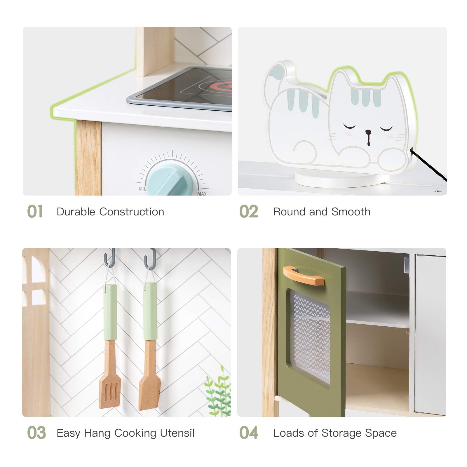 Ensemble de jouets de cuisine réalistes