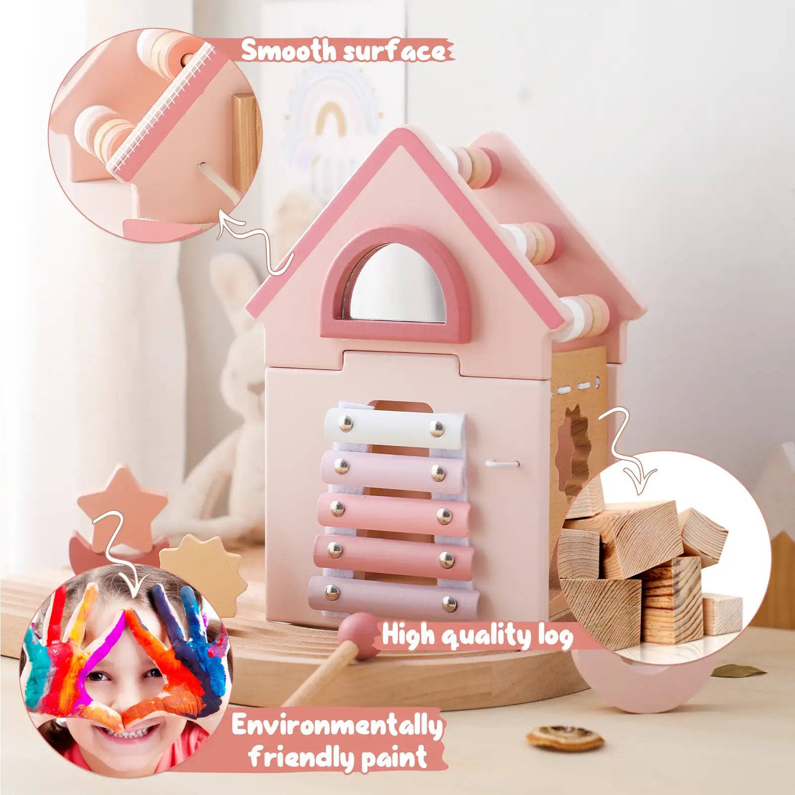Jouets en bois haut de gamme pour tout-petits