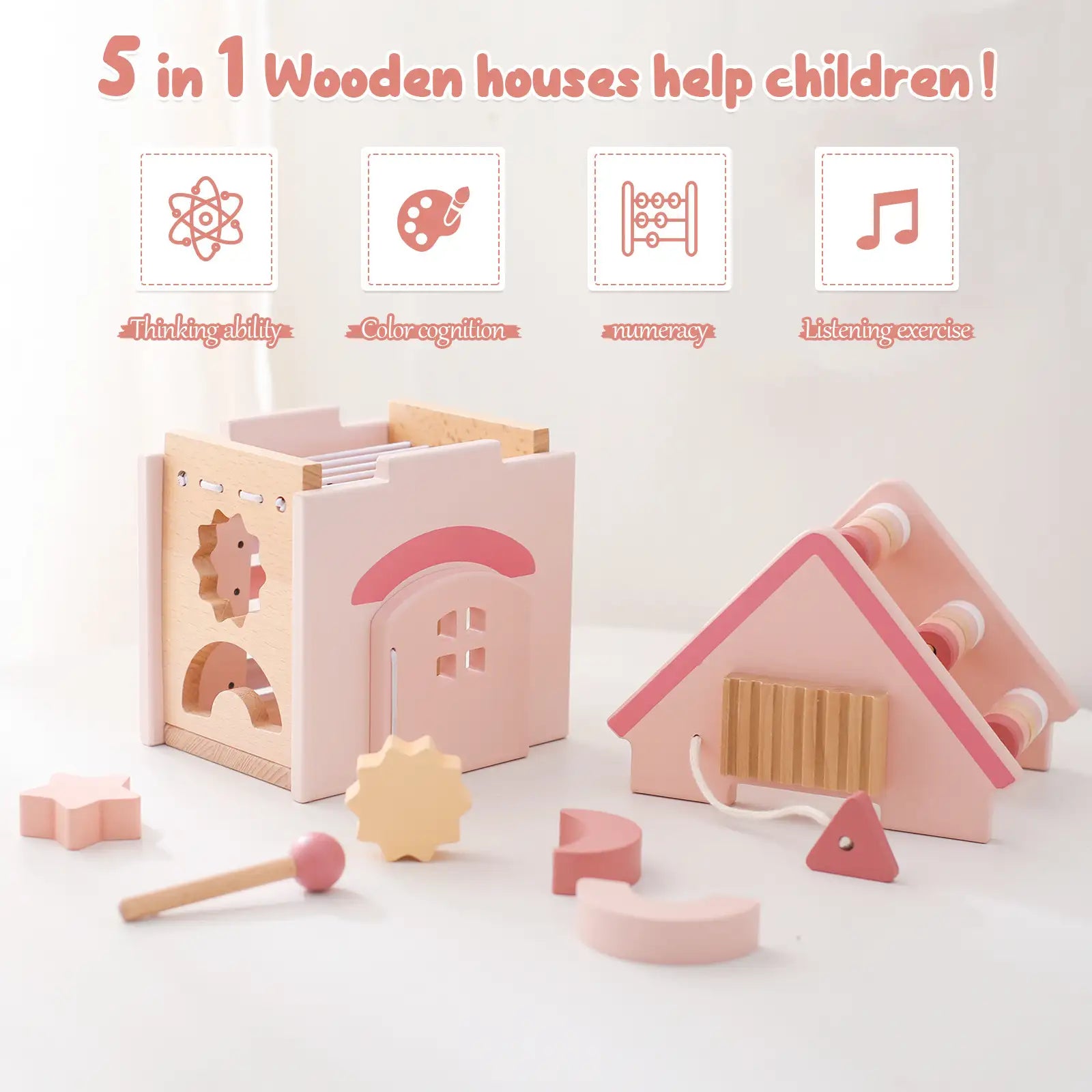 Jouets en bois haut de gamme pour tout-petits