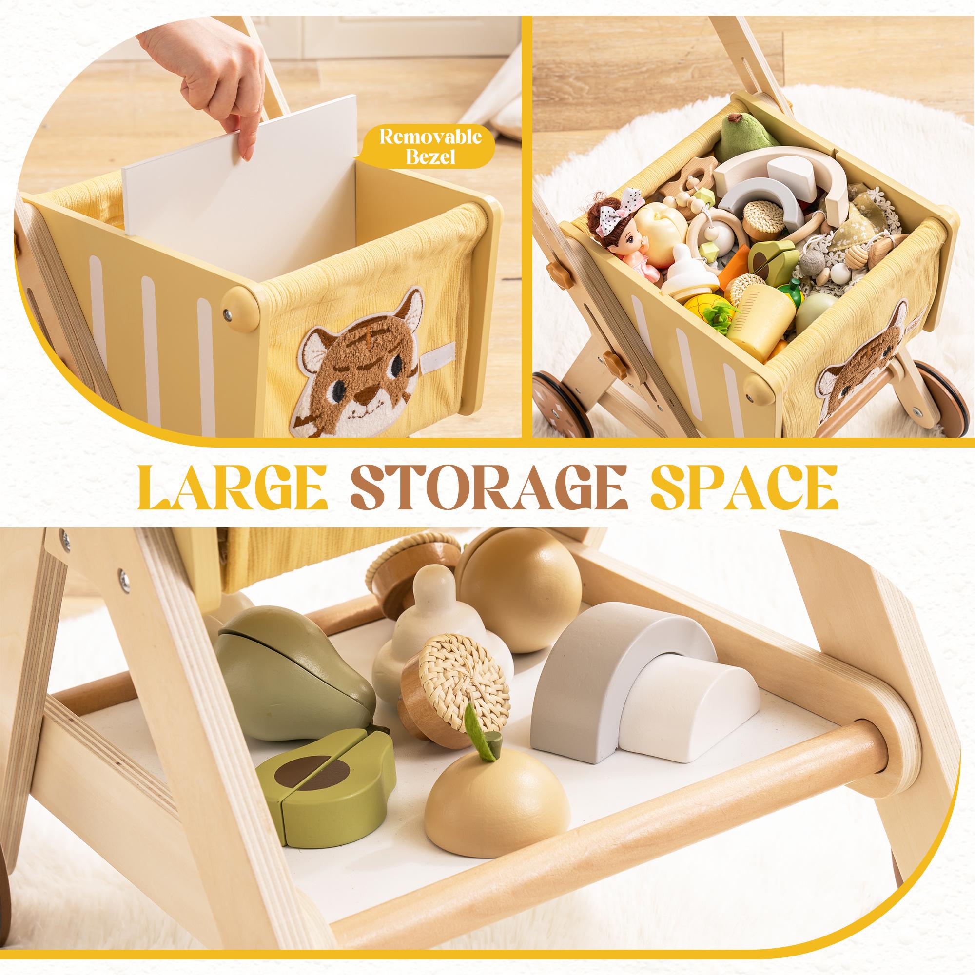 Trotteur en bois pour tout-petits