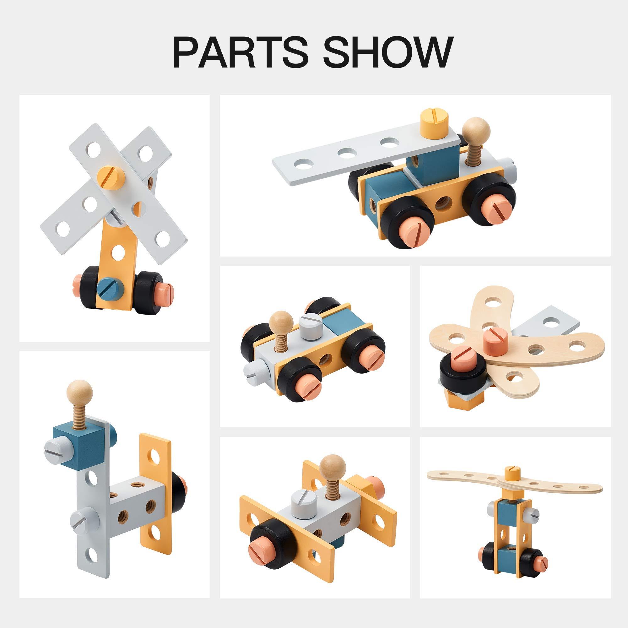Wooden Tool Bench for Toddler Boys