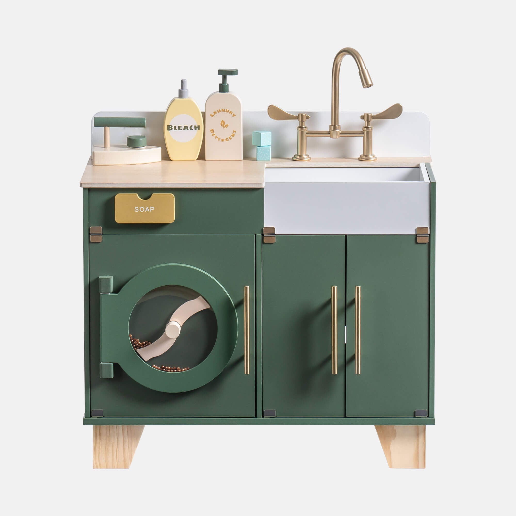 Vintage Wooden Toy Washing Machine