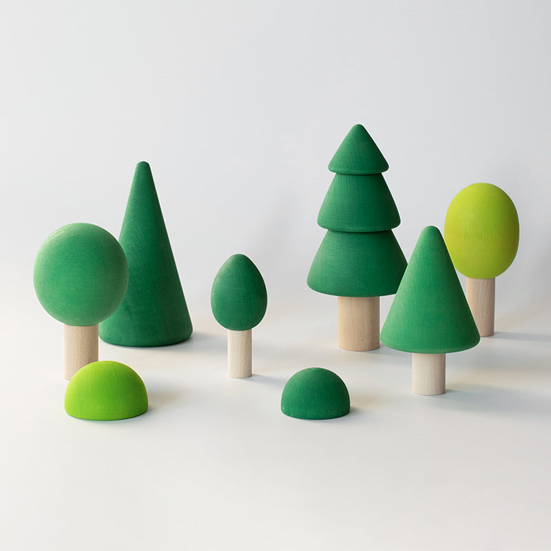 Mini Forest Rainbow Blocks